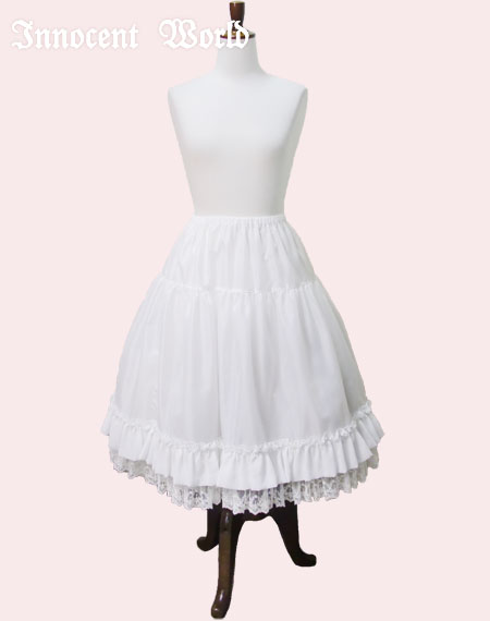 シフォンとレースのペチコートChiffon and Lace Petticoat