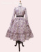 45　Romantic Tiered One-piace Dress(Rose Pink)
