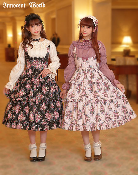 イチゴブーケドールジャンパースカートStrawberry Bouquet Doll Dress