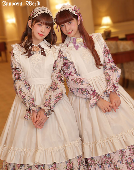 Innocent World｜ローズレースアリスエプロンRose Lace Alice Apron