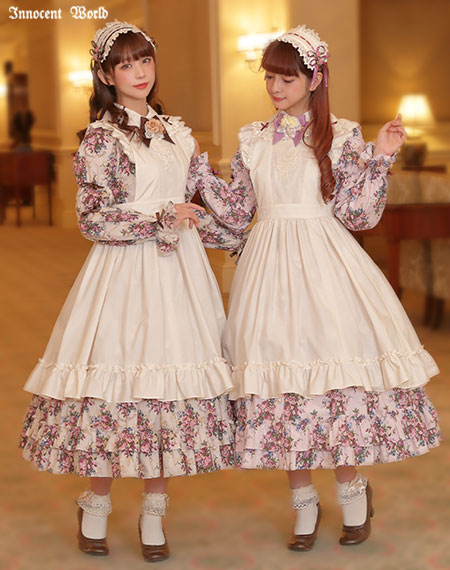 ローズレースアリスエプロンRose Lace Alice Apron