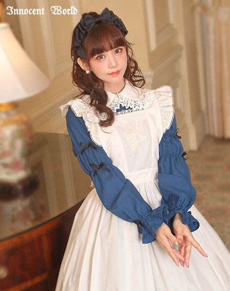 Innocent World｜ローズレースアリスエプロンRose Lace Alice Apron