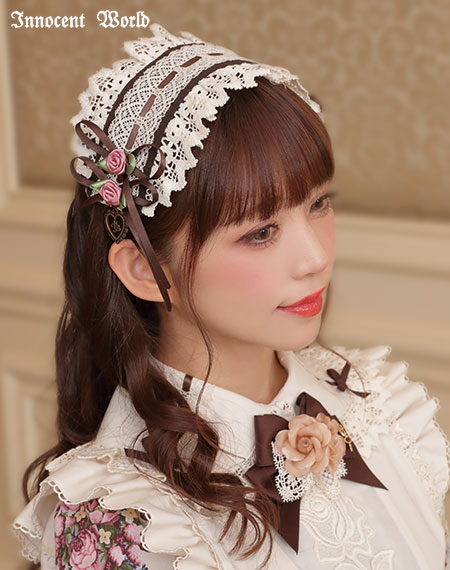 クラウンチャームローズクリップCrown Charm Rose Clip