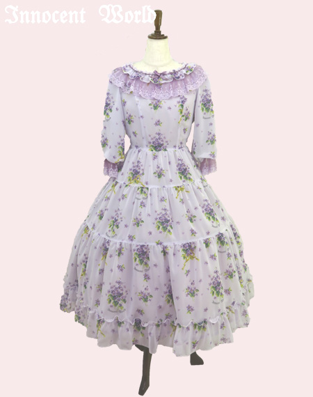 Innocent World｜乙女のすみれワンピースYoung Maiden's Violet Dress