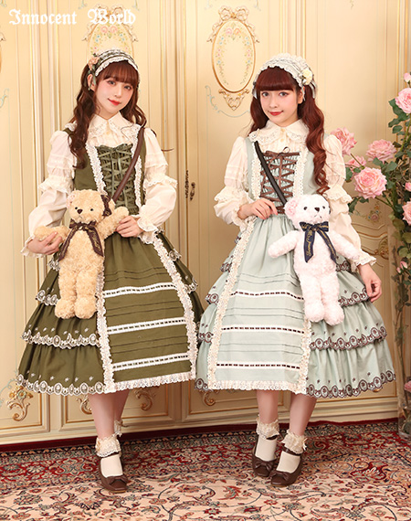 Innocent World｜リバイバル エルダジャンパースカートRevival Elda Dress