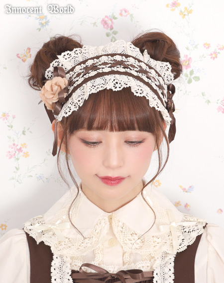 史上最も激安 Headdress クロスリボンヘッドドレスCross イノセント