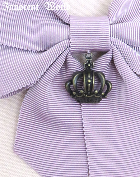 Innocent World｜王冠のツインリボンクリップCrown Twin Ribbon Clip