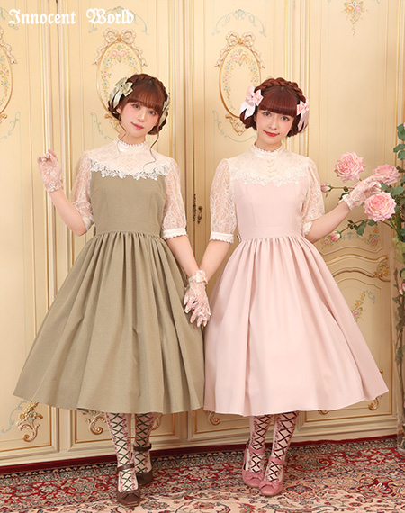 クラシカルローズレースワンピースClassical Rose Lace Dress