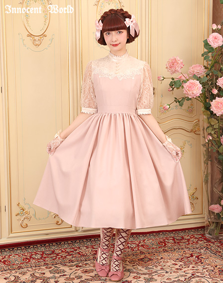クラシカルローズレースワンピースClassical Rose Lace Dress