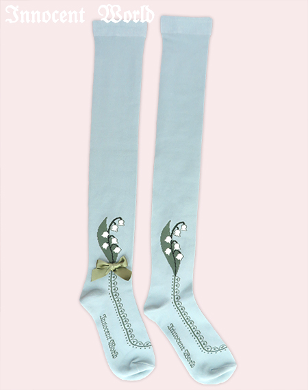 Innocent world アンネッテJSK カチューシャ 靴下 セット Innocent World｜すずらんオーバーニーLily of the valley Over