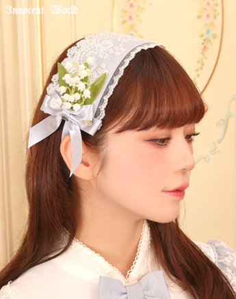 すずらんレースヘッドドレスLily of the Valley Lace Headdress