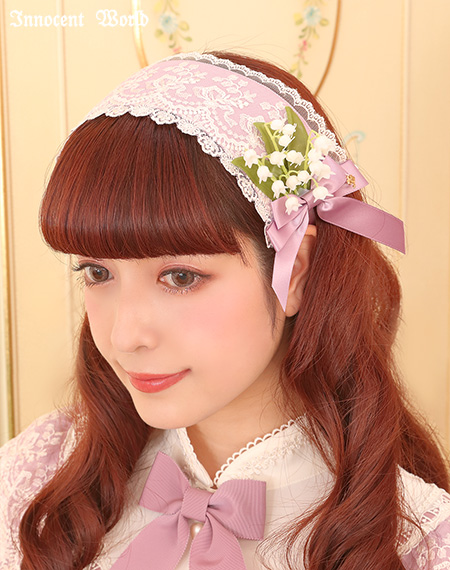 すずらんレースヘッドドレスLily of the Valley Lace Headdress