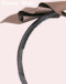 Chocolat：Head band stand7mm（Ribbon width does not change）