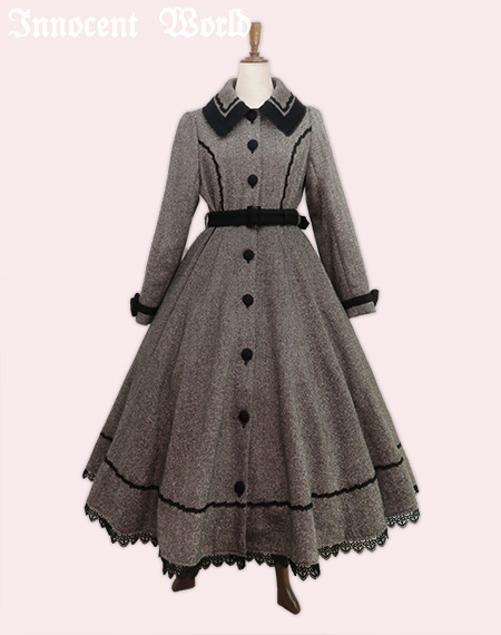 Innocent World｜ヘリンボーンコートドレスHerringbone Coat Dress