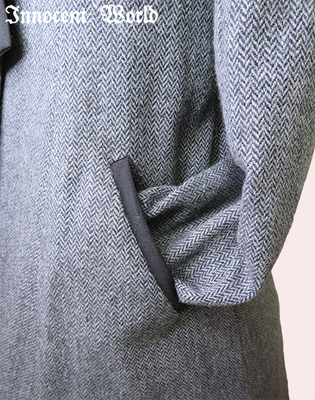 Innocent World｜ヘリンボーンリボンコート（新色）Herringbone Ribbon Coat（New color）