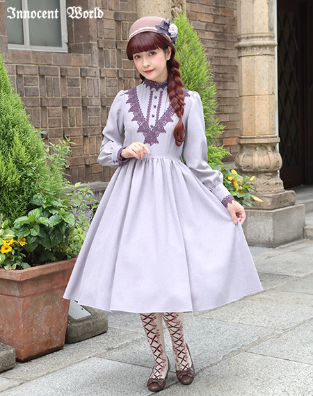 Innocent World｜葡萄レースワンピースGrape Lace Dress