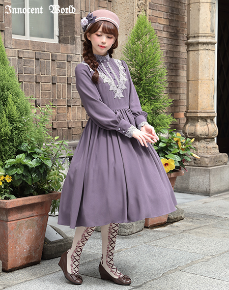 Innocent World｜葡萄レースワンピースGrape Lace Dress