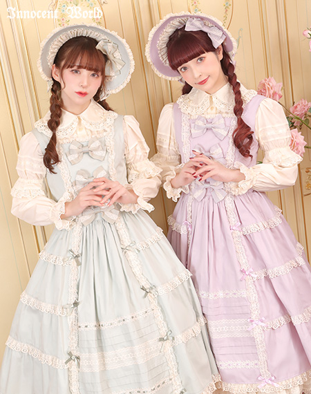 クラシカルティアードジャンパースカート（再販）Classical Tiered Jumper Skirt