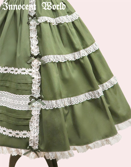 Innocent World｜クラシカルティアードジャンパースカート（再販）Classical Tiered Jumper Skirt