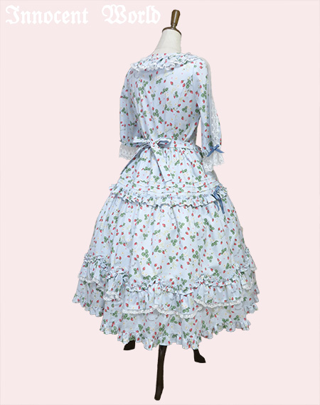 Innocent World｜ロイヤルストロベリースカラップドレスRoyal