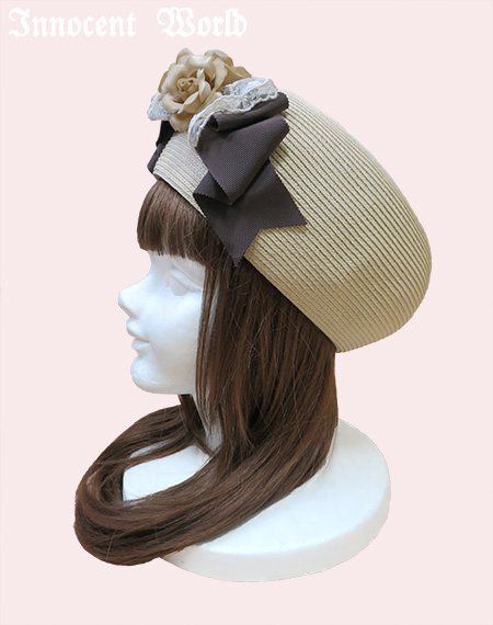 innocent world　ナイトベアーコート　ミルクティー innocent worldナイトベアーコートミルクティー