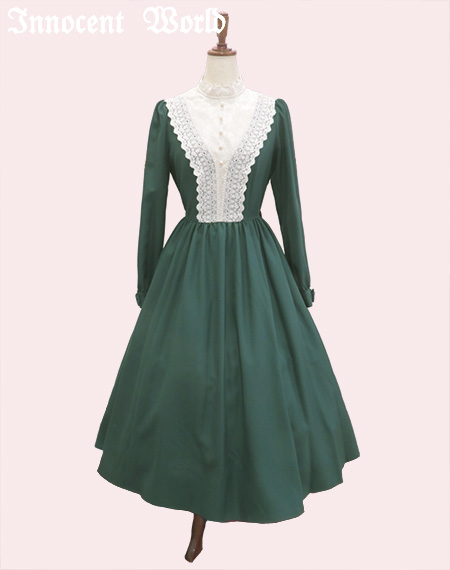 キャトリーヌ（長袖）ワンピース（新色）Catherine (Long Sleeve) Dress（New color）