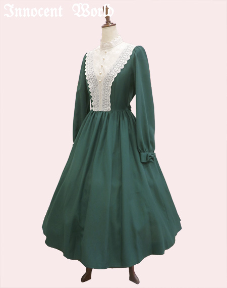 キャトリーヌ（長袖）ワンピース（新色）Catherine (Long Sleeve) Dress（New color）