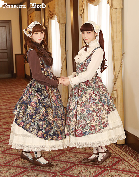 ローズゴブランバッスルジャンパースカートRose Gobelin Bustle Jumper Skirt