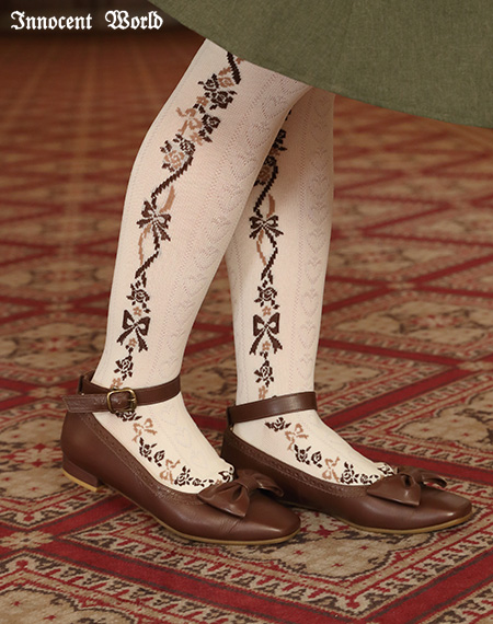 Innocent World｜ローズリーオーバーニーRose Garden Over Knee Socks