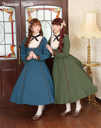 フルールバッスルドレス（長袖）Fleur Bustle Dress (long sleeve)