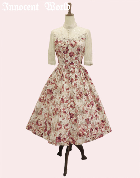 Innocent World｜クイーン・エリザベス・ローズワンピースQueen