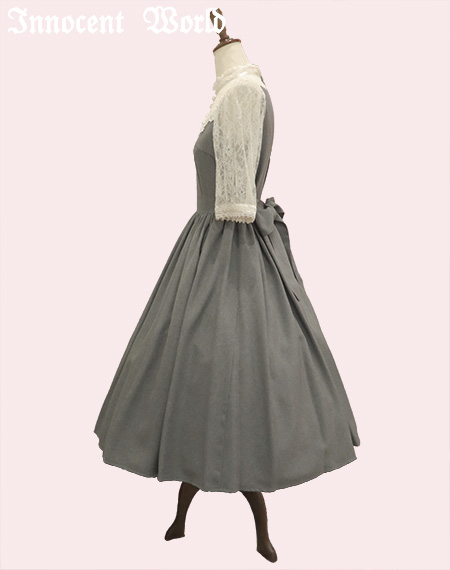 Innocent World グレー ナポレオン　軍服　クラシカル　ワンピース Innocent World グレー ナポレオン 軍服 クラシカル ワンピース