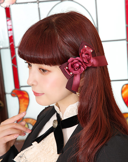 定価　5,775円■送料無料■イノセントワールド■ローズドゥマリエ薔薇クリップ 定価 5,775円□送料無料□イノセントワールド□ローズドゥマリエ