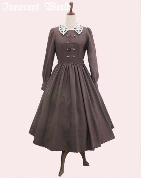 Innocent World｜レース衿ナポレオンワンピース(新色)