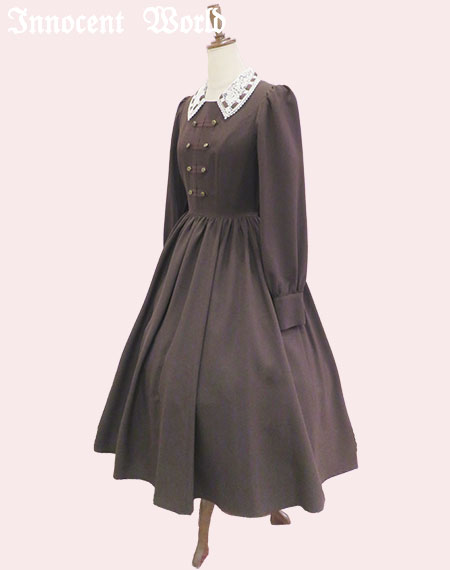 Innocent World｜レース衿ナポレオンワンピース(新色)