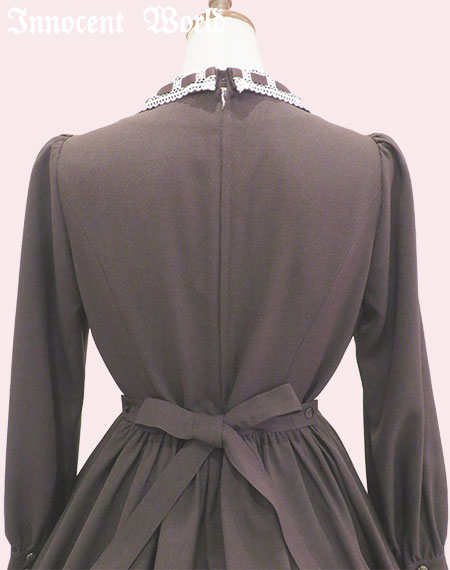 Innocent World グレー ナポレオン　軍服　クラシカル　ワンピース Innocent World グレー ナポレオン 軍服 クラシカル ワンピース
