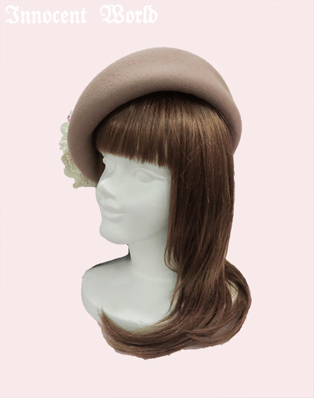 【美品】Innocent World　フローラハット ショコラ/Chocolat Innocent World Online Shop