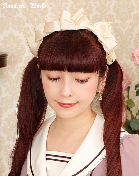 【未使用】大韓航空カチューシャ、バレッタ 販路限定】クリスタルメッシュレイヤー バレッタ （カチューシャ