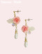 44@sNsAX/Pink~earrings