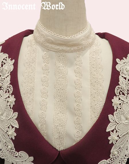 イノセントワールド エメローズワンピース ピンク エレーヌローズ