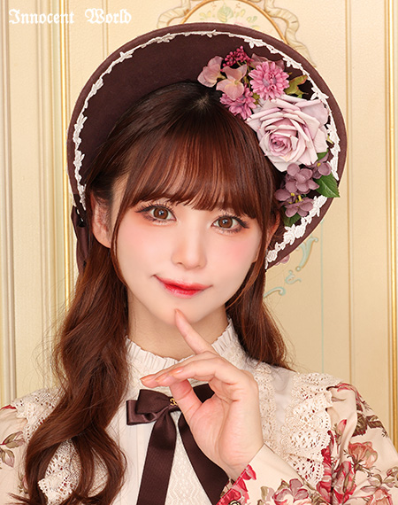 Innocent World|薔薇コサージュボンネット Innocent World|薔薇コサージュボンネット