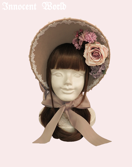 Innocent World｜薔薇コサージュボンネット