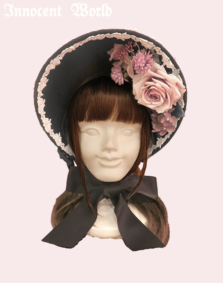 Innocent World｜薔薇コサージュボンネット