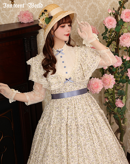 Innocent World｜すみれの宝石箱ショール風ワンピース