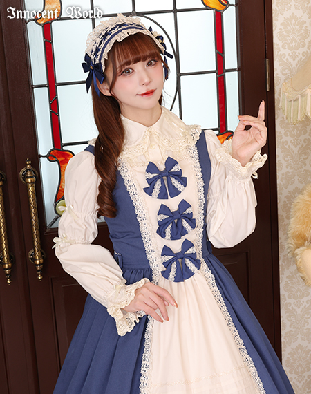 Innocent World｜リバイバルクラシカルリボンジャンパースカート(再販