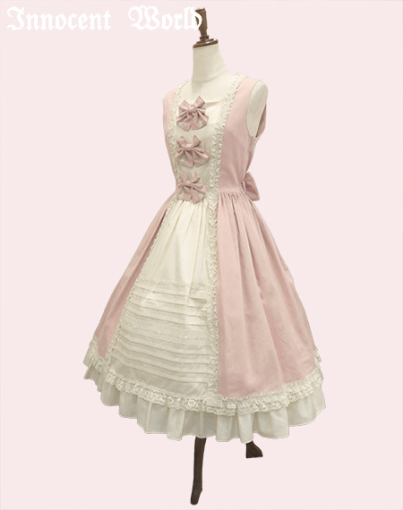 Innocent World｜リバイバルクラシカルリボンジャンパースカート(再販