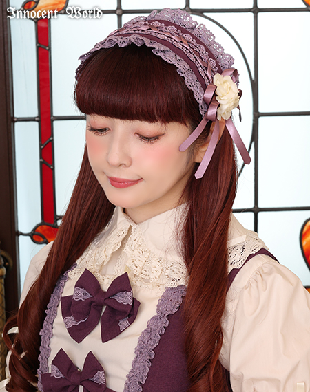 Innocent World｜クロスリボンヘッドドレス(再販・新色)(受注生産)(ご予約)