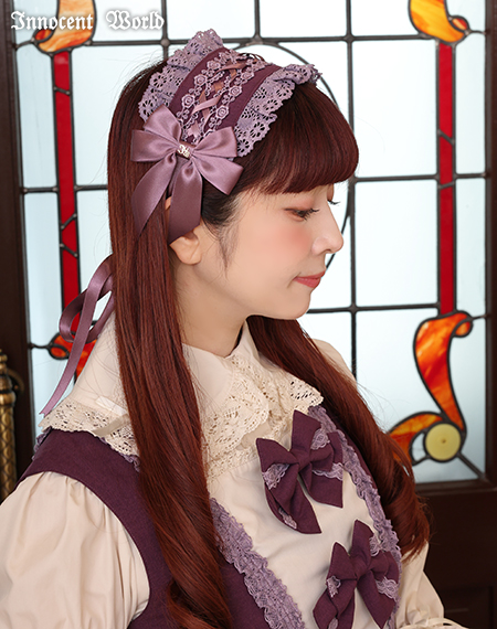 Innocent World｜クロスリボンヘッドドレス(再販・新色)(受注