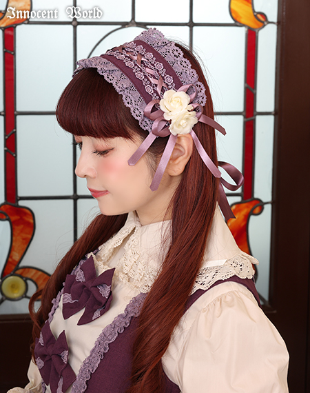 Innocent World｜クロスリボンヘッドドレス(再販・新色)(受注