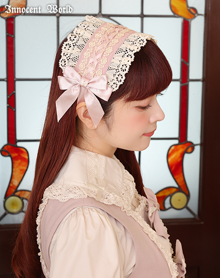 Innocent World｜クロスリボンヘッドドレス(再販・新色)(受注